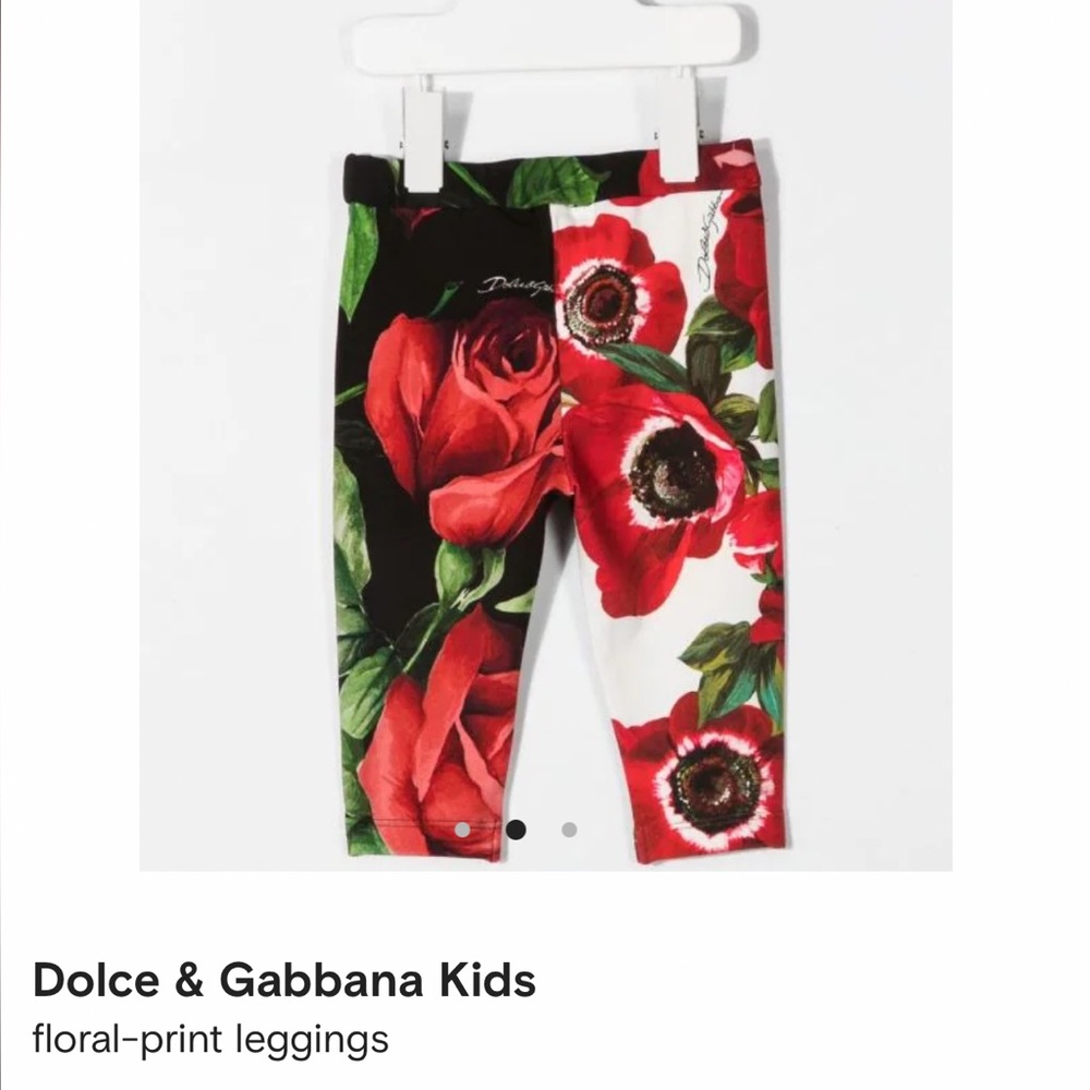 Dolce & Gabbana Baby Leggings